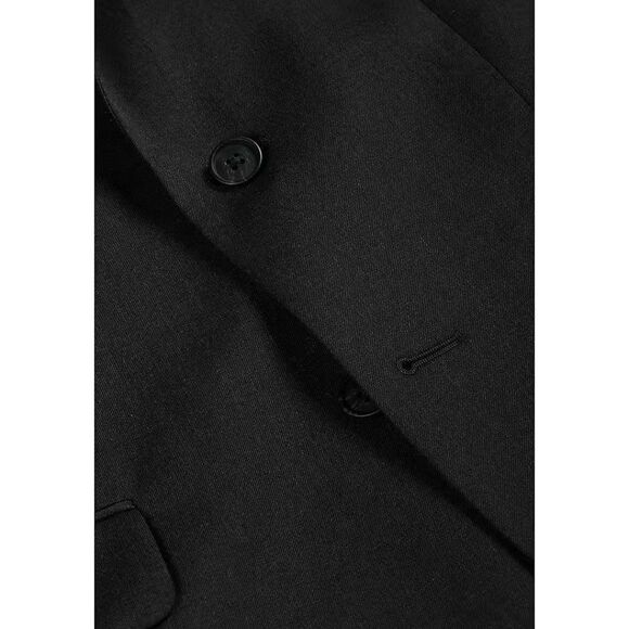 40R Pronto Uomo Men's 2pc Suit Jacket Blazer Pant Size 34W Charcoal E03256 - Picture 6 of 15
